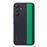 Funda con correa Samsung Haze Grip Negro/Verde para Galaxy A54