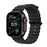 Apple Watch Ultra 3 GPS + Cellular 49mm Caja Titanio Negro y Correa Ocean Negro - Talla única