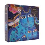 Puzzle Paperblanks Gatos Y Mariposas 500 Pzs