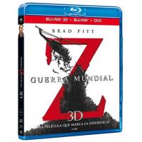Guerra mundial Z - Blu-Ray 3D + 2D + DVD