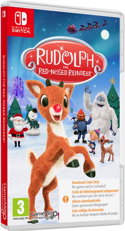 Rudolph The Red-nosed Reindeer Nintendo Switch - Código De Descarga