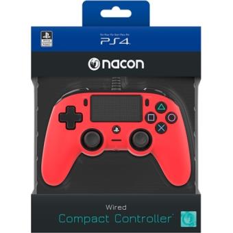 Mando Bigben Nacon Compact PS4/PC Rojo
