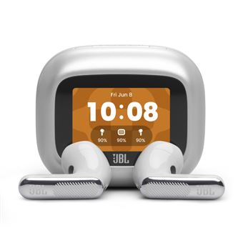 Auriculares Noise Cancelling JBL Live Flex 4 True Wireless Plata