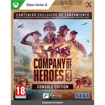 Company of Heroes 3 LE Metal Case Xbox Series X