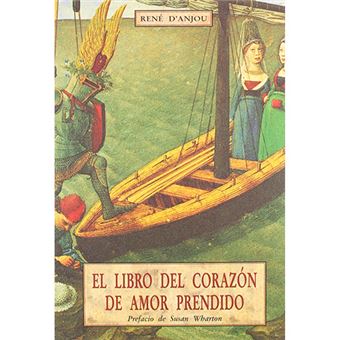 Libro del corazón de amor prendido