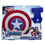 Marvel Avengers - Juguete Escudo y guante magnético del Capitán América