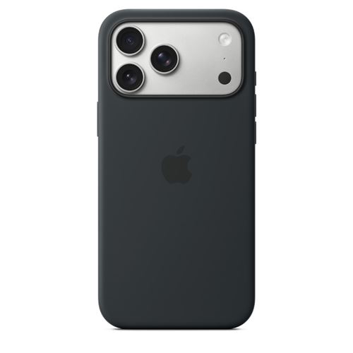 Funda De Silicona Apple Con Magsafe Negro Para Iphone 17 Pro Max