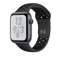 Apple Watch S4 Nike+ GPS 40 mm Caja de aluminio en gris espacial y correa Nike Sport Antracita/Negro