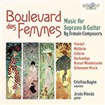 Boulevard Des Femmes. Music for Soprano & Guitar By Female Composers - CD