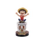 Soporte para mando Cable Guy One Piece 21cm: Wanted Luffy