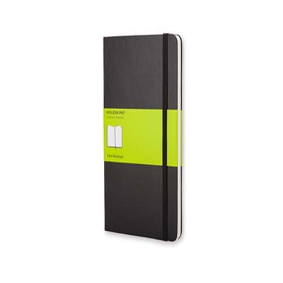 Moleskine Cuaderno Con hojas lisas tapa dura y cierre color negro tamaño grande 13 21 cm 240 libreta goma 130x210 mm qp062 a5 21x13cm