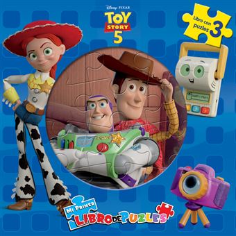 Toy Story 5 Libro+3 Puzles