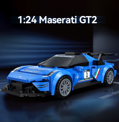 Set de construcción cada maserati mc20 gt2 c55031w c55032w 1:24 240 piezas