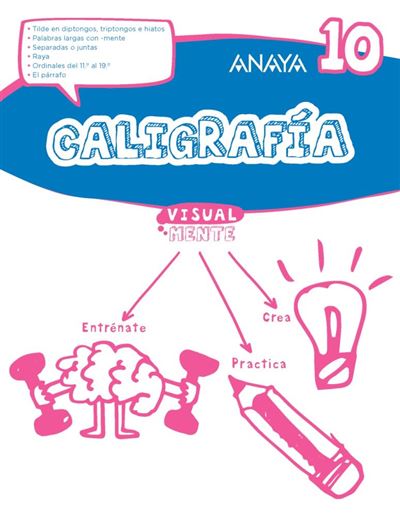 Anaya Educacion Caligrafía 10.