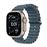 Apple Watch Ultra 3 GPS + Cellular 49mm Caja Titanio Natural y Correa Ocean Azul náutico - Talla única