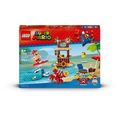 Lego super mario 72055 aventuras de mario en la playa