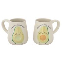 Mr Wonderful Set de 2 tazas – Contigo alrededor todo es mil vez mejor