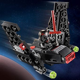 cumpleaños grabadora Calumnia LEGO Star Wars TM 75264 Microfighter: Lanzadera de Kylo Ren - Lego -  Comprar en Fnac