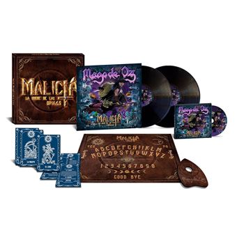 Box Deluxe Malicia - 2 Vinilos + CD + Ouija + 6 cartas + Código
