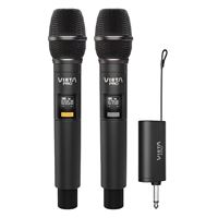 Micrófonos Vieta Pro Party Mic Duo Negro