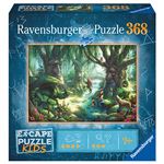 Puzzle Ravensburger Escape Kids: El bosque mágico 368 piezas