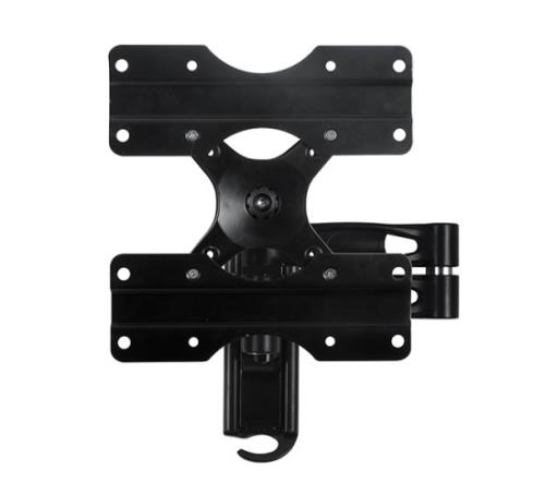 Soporte Tv Para Pared Con Doble Brazo Btech Negro
