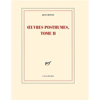 Œuvres posthumes (Tome 2) - 1
