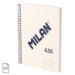 Cuaderno A5 Td Raya Milan 430 Beige
