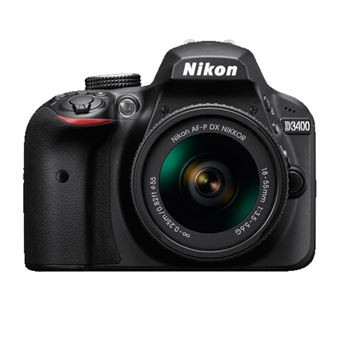 Cámara Réflex Nikon D3400 + 18-55mm - Fotos Réflex - Compra al mejor precio | Fnac