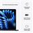 Apple MacBook Air 15,3" M4 CPU 10, GPU 10, 16GB RAM, 256GB SSD, Medianoche