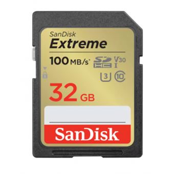 Tarjeta de memoria SDXC Sandisk Extreme 32GB 100MB