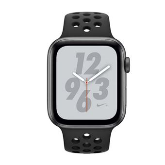 Arrepentimiento carrete Adelante Apple Watch S4 Nike+ GPS 44 mm Caja de aluminio en gris espacial y correa  Nike Sport Antracita/Negro - Reloj conectado - Comprar al mejor precio |  Fnac