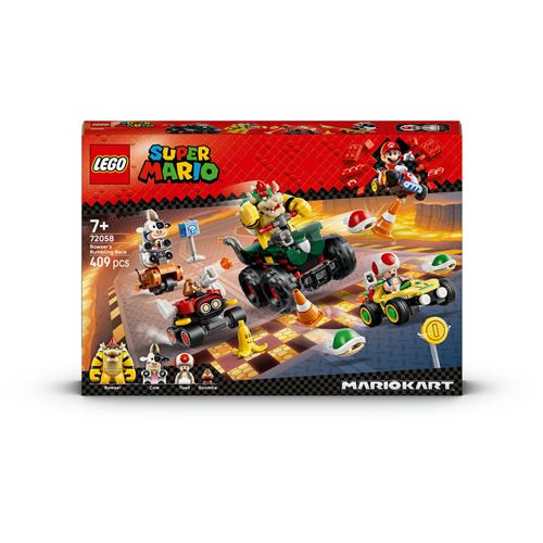 Lego super mario 72058 carrera caótica de bowser
