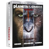 Pack Trilogía El planeta de los simios (2011-2017) - UHD + Blu-ray