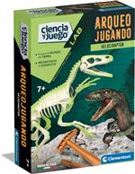 Clementoni Ciencia Y Juego Arqueojugando Velociraptor Fosforescente