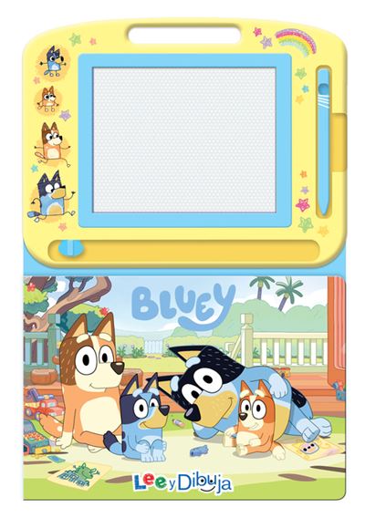 Phidal Bluey-Lee Y Dibuja Libro+Pizarra Magnetica - Varios Autores (Autor)