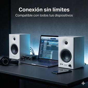 Altavoces Activos 2.0 Edifier MR4 42W Blanco - Altavoces Hi-Fi