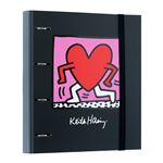 Carpeta Erik 4 Anillas Keith Haring