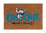 Felpudo Disney Lilo Y Stitch Ohana