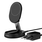 Base de carga inalámbrica Belkin BoostCharge Pro MagSafe Qi2 15W Negro