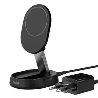 Base de carga inalámbrica Belkin BoostCharge Pro MagSafe Qi2 15W Negro