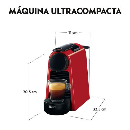 DeLonghi Essenza Mini EN 85.R cafetera eléctrica Encimera Máquina de café  en cápsulas 0 6 L Totalmente automática