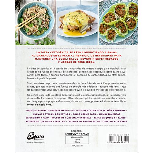 Dieta cetogénica - Recetas de 30 minutos (o menos) - -5% en libros | FNAC