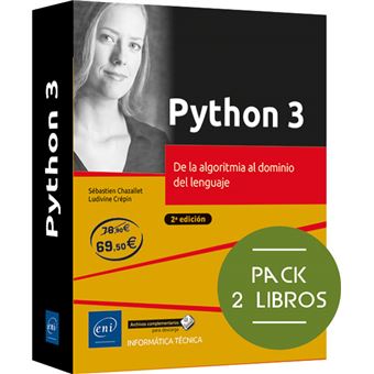 Python 3 - Ludivine Crepin, Sebastien Chazallet -5% en libros | Fnac