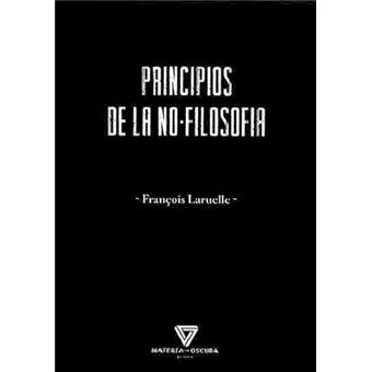 Principios de la no filosofía