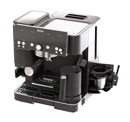 Cafetera Superautomática Expresso 3 En 1 Ninja Luxe Café Premier Negro