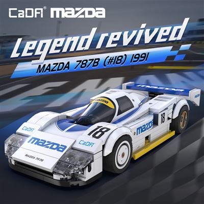 Set de construcción cada mazda 787b 242 piezas