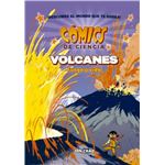 Volcanes fuego y vida-comics de cie