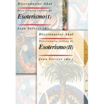 Diccionario crítico de esoterismo (2 vols.) Oferta. Antes 49.95 €