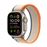 Apple Watch Ultra 2 49mm LTE Caja de Titanio con correa Loop Trail Naranja/Beige - Talla M/L